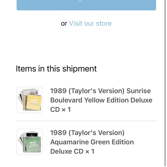 SEALED 1989 (TV) Aquamarine Green Edition Deluxe CD w/ Polaroids - Picture 5 of 5